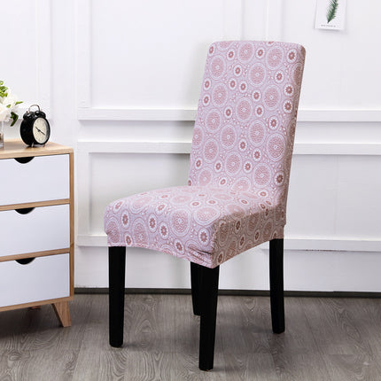 1 Piece Printed Stretch High Chair Back Chair Cover Chair Cover Home Sprinkler Stain Resistant Seat High Chair Back Cover
