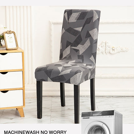 1 Piece Printed Stretch High Chair Back Chair Cover Chair Cover Home Sprinkler Stain Resistant Seat High Chair Back Cover