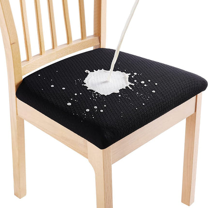 1 Pack Jacquard Waterproof Chair Cushion Cover, Four Seasons Universal Elastic Chair Cover, Hotel Home Chair Covers