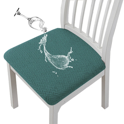 1 Pack Dining Room Chair Waterproof Seat Covers, Chair Seat Cover Kitchen Chair slipcover Anti-skid Cover