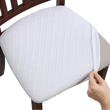 1 Pack Jacquard Chair Cushion Cover, Elastic Chair Cover, Hotel Home Chair Cover, Removable Washable Dining Chair Cover Protector