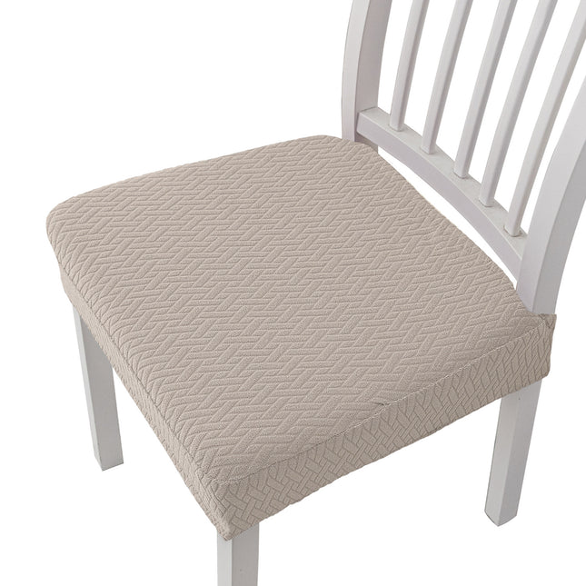 1  Pack Suitable for restaurant chair covers removable washable jacquard elastic dining chair seat cover protection
