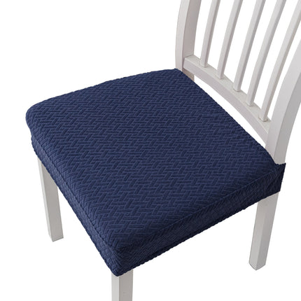 1 paquet adapté aux housses de chaise de restaurant amovible lavable jacquard élastique salle à manger chaise housse de protection