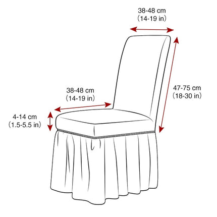 Couverture complète extensible, jupe en treillis à bulles, chaise de salle à manger d'hôtel avec dossier central amovible, housse de chaise à dossier haut simple, 1 paquet