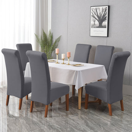 1 piece dining chair cover, milk silk high elasticity removable chair seat protector, suitable for family party hotel wedding celebration