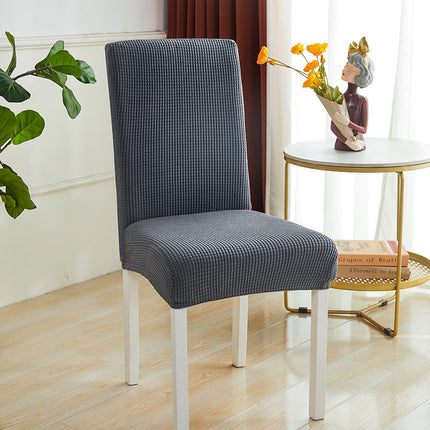 1 Packung Stuhlhussen mit hoher Rückenlehne, Stretch-Strick-Jacquard-Stuhlhussen, für Küche, Hochzeit, Bankett, Hotel, Heimdekoration