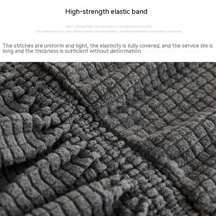 1 Packung Stuhlhussen mit hoher Rückenlehne, Stretch-Strick-Jacquard-Stuhlhussen, für Küche, Hochzeit, Bankett, Hotel, Heimdekoration