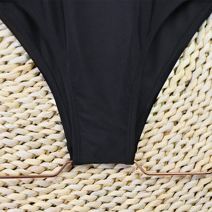 Women's Sexy High Waisted Cut Out One Piece Monokini Swimsuit