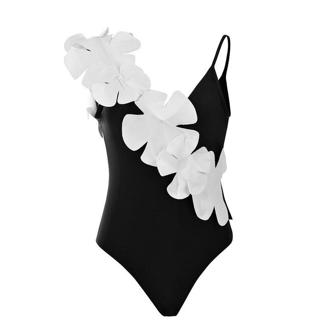 Women 2 Pieces Beach Swimsuit Tropical Bikini Swimsuit with Cover up Wrap Skirt Bathing Suits