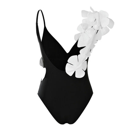 Women 2 Pieces Beach Swimsuit Tropical Bikini Swimsuit with Cover up Wrap Skirt Bathing Suits