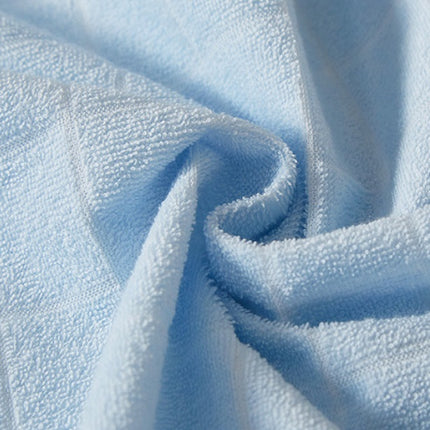 Towel Fabric Waterproof Wrinkle Resistant Fitted Sheet Queen Size Deep Pocket Mattress Sheet Soft Comfortable Bed Sheet