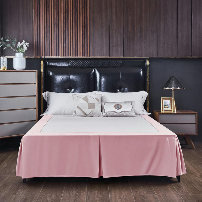 Draped Dust Tuck Tailored Bed Skirt Premium Microfiber Bed Skirt, Shrinkage and Fade Resistant Bed Skirt