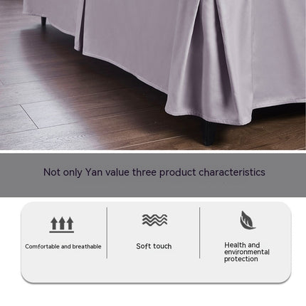 Draped Dust Tuck Tailored Bed Skirt Premium Microfiber Bed Skirt, Shrinkage and Fade Resistant Bed Skirt