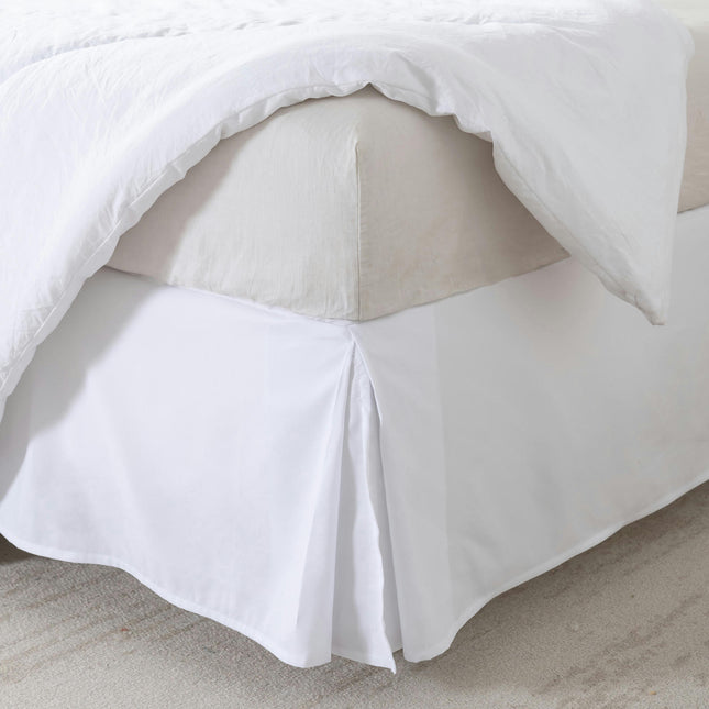 Premium Microfiber Bed Skirt, Draped Dust Tuck Tailored Bed Skirt Shrinkage And Fade Resistant Bed Skirt