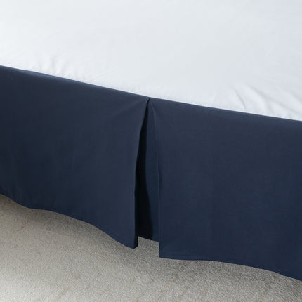 Premium Microfiber Bed Skirt, Draped Dust Tuck Tailored Bed Skirt Shrinkage And Fade Resistant Bed Skirt