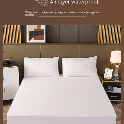 Waterproof Mattress Protector Waterproof Breathable Noiseless Queen Size Mattress Cover Fitted Sheet With Deep Pockets Noiseless Fitted Sheet