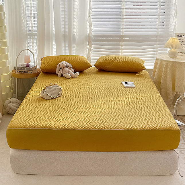 Queen Pull-On Sheet Single Pull-On Deep Pocket Sheet Perfect Fit To Mattress Soft  Wrinkle-Resistant Sheet Pull-On Sheet
