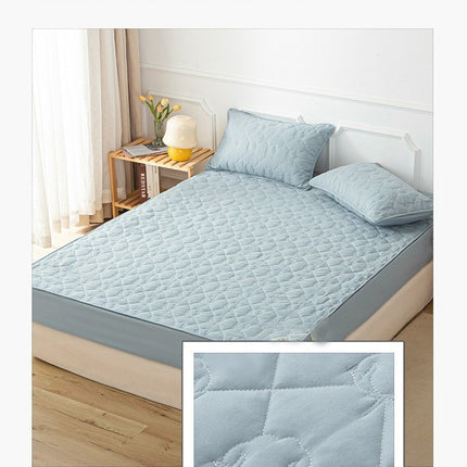 Dustproof  Laminated Cotton Padded Quilted Sheet All-Inclusive Bedspread Bedspread Non-Slip Mattress Protector Sheet Set With Pillowcase