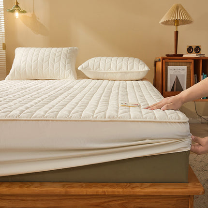 Mattress Protector Mattress Cover Soft Deep Pocketed Sheet Skin-friendly, Breathable, Noiseless Cotton Mattress Dust Cover