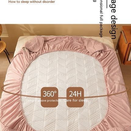 Mattress Protector Mattress Cover Soft Deep Pocketed Sheet Skin-friendly, Breathable, Noiseless Cotton Mattress Dust Cover