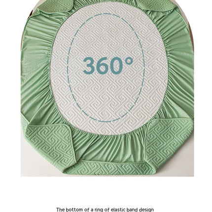 Staubmilbensicherer Matratzenbezug mit tiefen Taschen, wasserdichter Matratzenschoner, Queen-Size-Spannbetttuch, geräuschloser, atmungsaktiver Bettüberzug