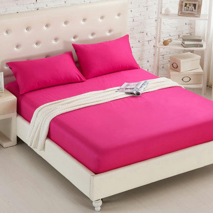 Queen size mattress with deep pocket bed sheet brushed cotton fitted sheet mattress cover bed sheet four seasons applicable