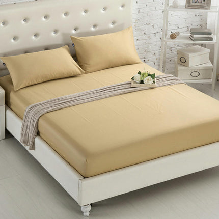 Queen size mattress with deep pocket bed sheet brushed cotton fitted sheet mattress cover bed sheet four seasons applicable