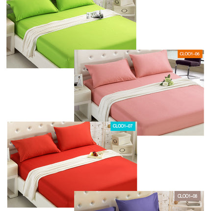 Queen size mattress with deep pocket bed sheet brushed cotton fitted sheet mattress cover bed sheet four seasons applicable