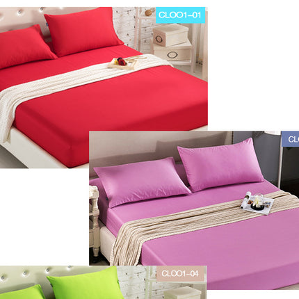 Queen size mattress with deep pocket bed sheet brushed cotton fitted sheet mattress cover bed sheet four seasons applicable