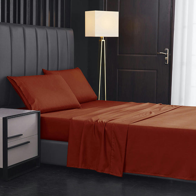 Sheet Cover Set Deep Pocket Fitted Sheet Pillowcase Breathable Wrinkle Resistant Fade Resistant Sheet Cover Set