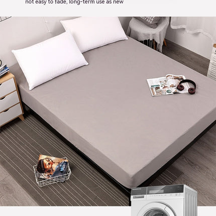 Deep Pocket Mattress Sheet Soft Comfortable Fitted Sheet Microfiber Waterproof Fitted Sheet