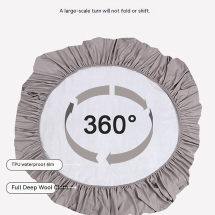 Deep Pocket Mattress Sheet Soft Comfortable Fitted Sheet Waterproof Microfiber Fitted Sheet