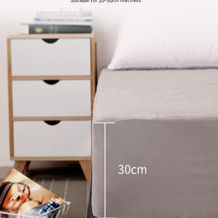 Deep Pocket Mattress Sheet Soft Comfortable Fitted Sheet Waterproof Microfiber Waterproof Fitted Sheet
