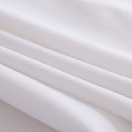 Waterproof Microfiber Wrinkle Resistant Fitted Sheet Queen Size Deep Pocket Mattress Sheet Soft Fitted Sheet