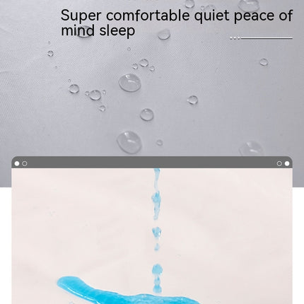 Waterproof Microfiber Wrinkle Resistant Fitted Sheet Queen Size Deep Pocket Mattress Sheet Soft Fitted Sheet