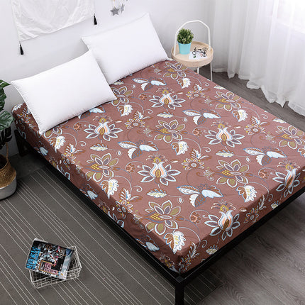 Queen Size Deep Pocket Mattress Sheet - Soft microfiber - Fade And Wrinkle Resistant, Printed Fitted Sheet