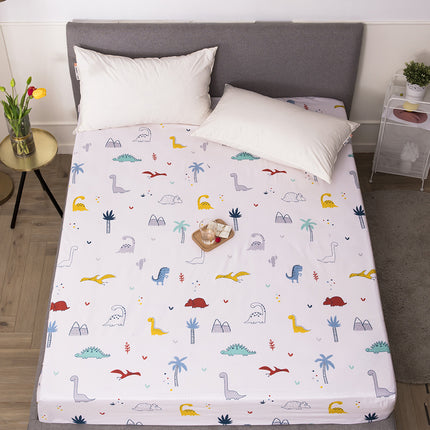 Queen Size Deep Pocket Mattress Sheet - Soft microfiber - Fade And Wrinkle Resistant, Printed Fitted Sheet