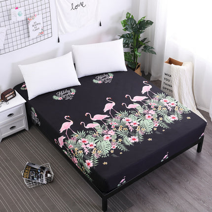 Queen Size Deep Pocket Mattress Sheet - Soft microfiber - Fade And Wrinkle Resistant, Printed Fitted Sheet