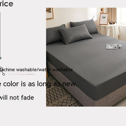 Microfiber Anti-Fade And Anti-Wrinkle Fitted Sheet Deep Pocket Mattress Sheet Soft And Comfortable Fitted Sheet