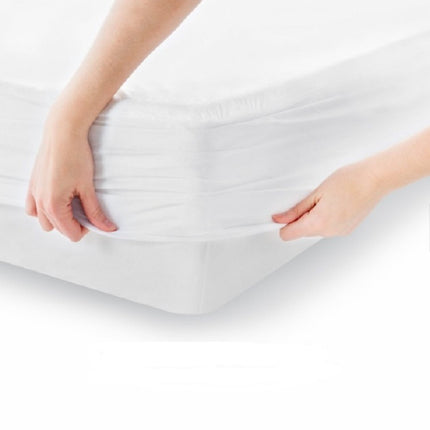 Waterproof Mattress Protector Bamboo Fiber Towel Fabric Fitted Mattress Cover Super Soft Bed Cover Fitted Sheet