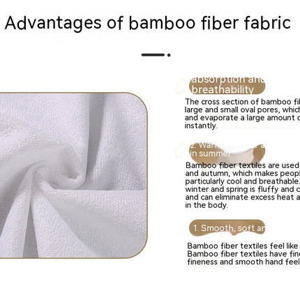 Waterproof Mattress Protector Bamboo Fiber Towel Fabric Fitted Mattress Cover Super Soft Bed Cover Fitted Sheet