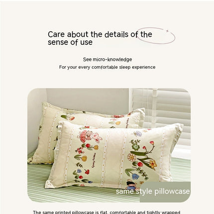 Duvet Cover Set Queen Size, 4-Pieces Ultra Soft Microfiber Bedding Set-Lightweight Durable Reversible With Zipper Closure