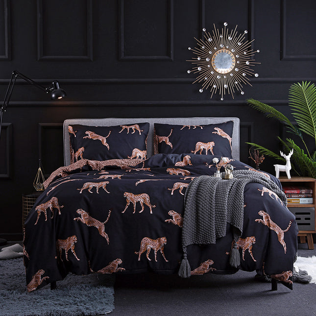 Super Soft Comforter Cover Set- Washed Microfiber Cover Set,  Duvet Cover And 2 Pillowcases, Delicate Style Quilt Cover Queen