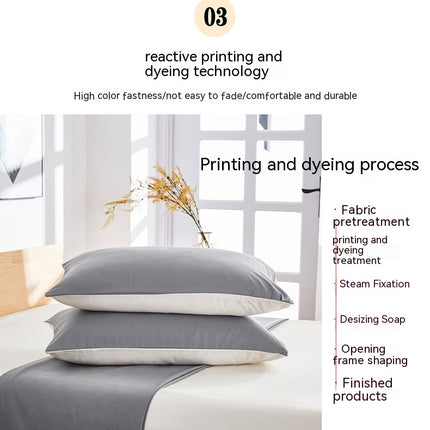 Comforter Set King Size , 3 Pieces(1 Comforter and 2 Pillowcases), Soft Washed Microfiber Bedding Set