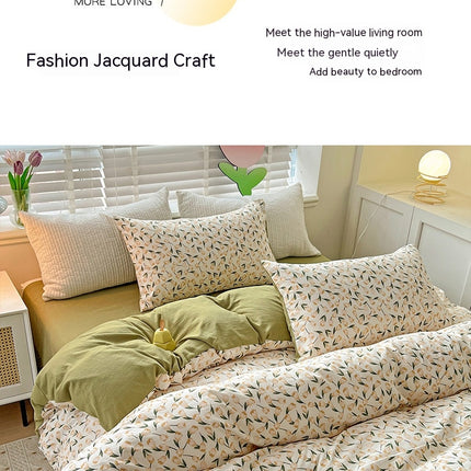 Ensemble de housse de couette imprimée, ensembles de literie en coton de qualité supérieure, housse de couette réversible, Collection de literie douce