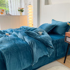 Peacock blue