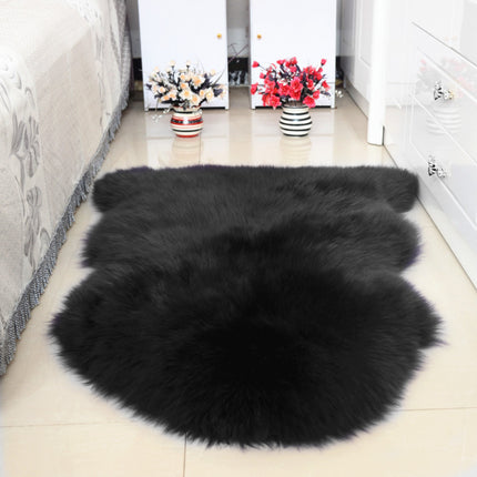 Faux Sheepskin Faux Fur Rug-Fluffy Rug for the Bedroom-Living Room or Nursery Furry Carpet or Throw for Chairs, Stools and Sofa
