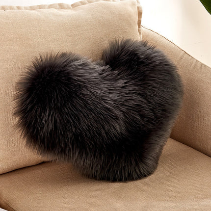 Heart Area Rugs For Bedroom Sheepskin Shaggy Rugs Fluffy Soft Floor Faux Wool Rugs For Bedroom Living Room Bedside Children's Room