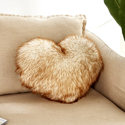 Heart Area Rugs For Bedroom Sheepskin Shaggy Rugs Fluffy Soft Floor Faux Wool Rugs For Bedroom Living Room Bedside Children's Room