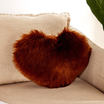 Heart Area Rugs For Bedroom Sheepskin Shaggy Rugs Fluffy Soft Floor Faux Wool Rugs For Bedroom Living Room Bedside Children's Room